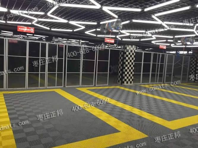全店没有铺设玻璃钢格栅产品