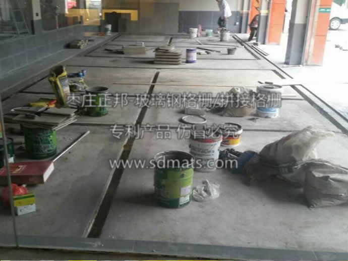 不再需要玻璃钢格栅的排水沟,节省成本